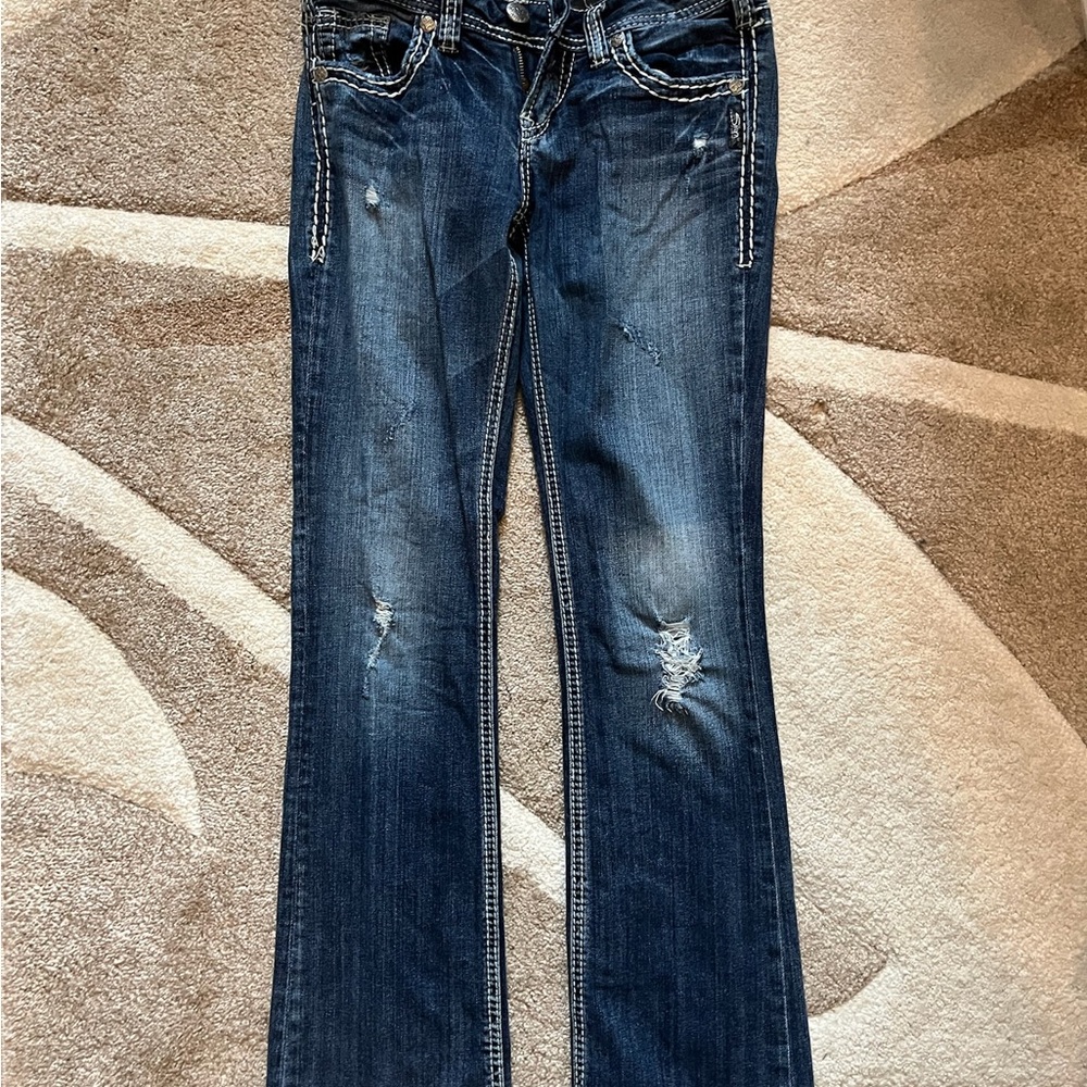 Silver Jeans Blue Boot Cut Denim